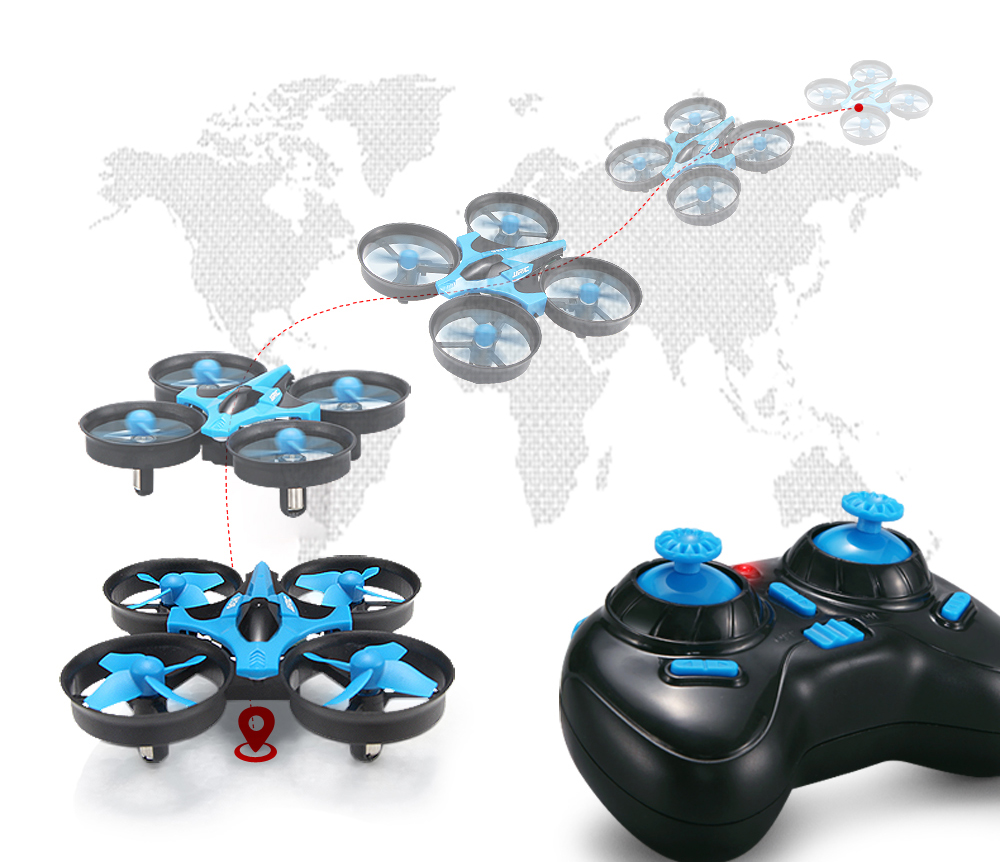 JJRC H36 ミニRCドローン 4ch 6軸ヘッドレスモ - Eachine Drone E010 のレビューと価格