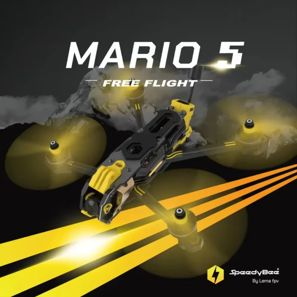 Speedybee マリオ5 O4 フレームキット DC/X - Fpv Drone Propeller のレビューと価格